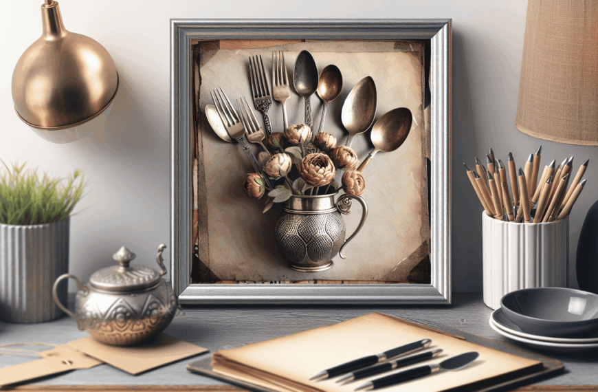 Transforma tus Cubiertos Viejos: Reciclaje Creativo para un Hogar con Estilo