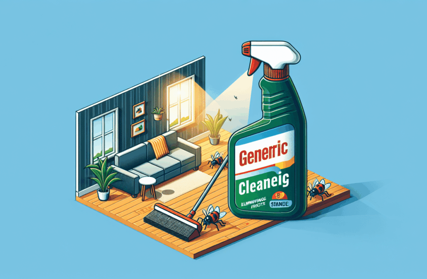 Elimina los Insectos de tu Hogar este Verano con el Limpiador Estrella de Mercadona