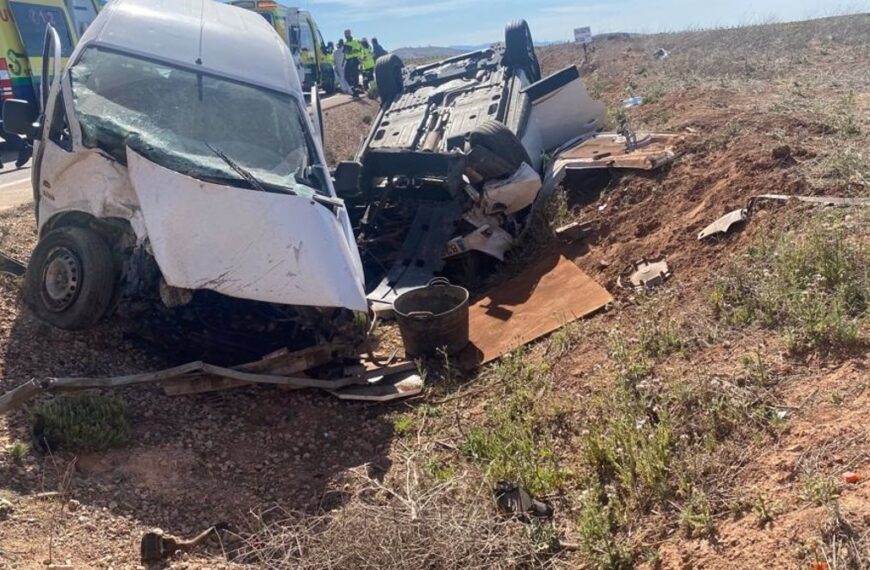 Diecinueve accidentes en Castilla-La Mancha dejan 21 heridos durante el fin de semana, cuatro de ellos en estado grave