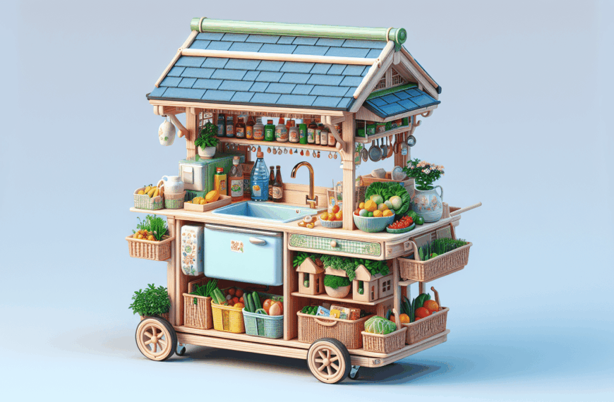 El Corte Inglés Lanza Carrito Multifuncional para Optimizar Espacios en Cocinas Pequeñas