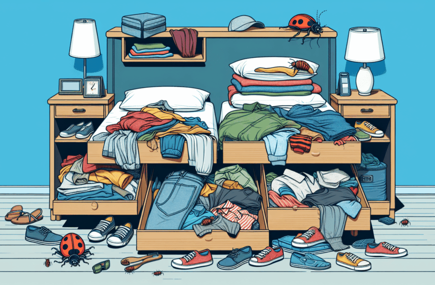 ¡Cuidado con los Chinches! Razones para Evitar Guardar Ropa en los Cajones de Hotel Este Verano