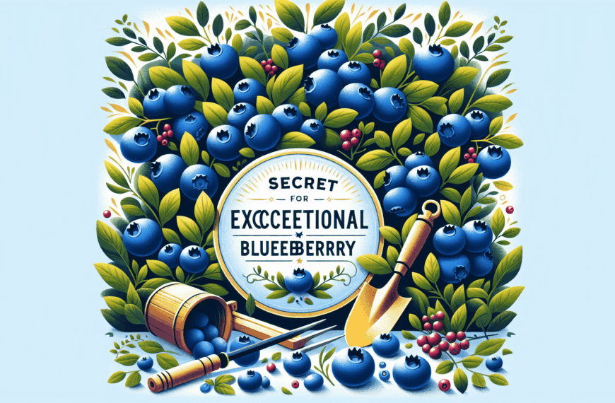 Descubre el Secreto para una Cosecha Excepcional de Arándanos: ¡Consejos Revelados!