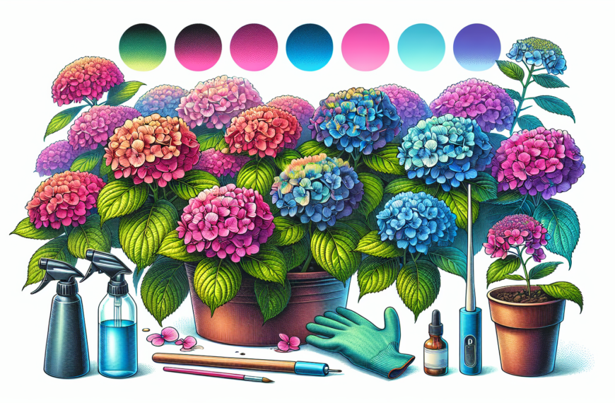 Transforma el Color de Tus Hortensias: Una Guía Práctica