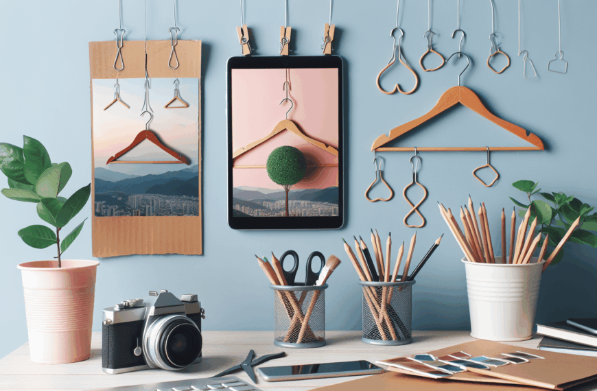 Transforma Tus Perchas: Ideas Decorativas Fáciles y Creativas para Reciclaje