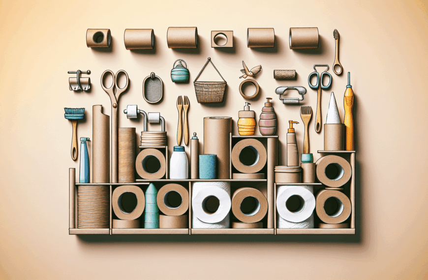 Crea y Organiza: Ingeniosas Formas de Reutilizar Rollos de Papel Higiénico para Mantener tus Toallas en Orden