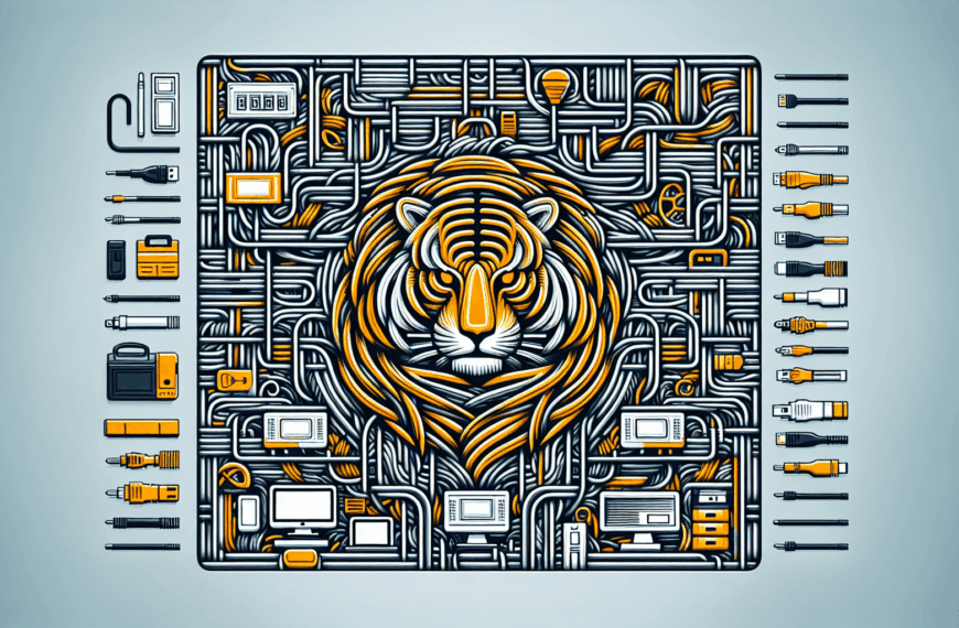 Organiza y Protege Tus Cables con la Innovadora Solución de Tiger