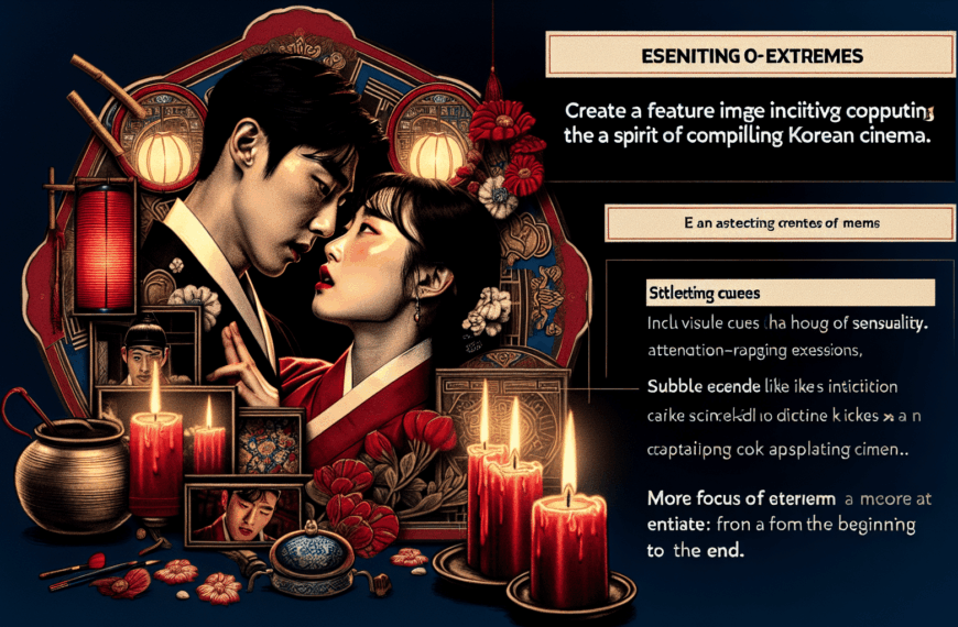 La película coreana que enciende los sentidos y captura tu atención de inicio a fin