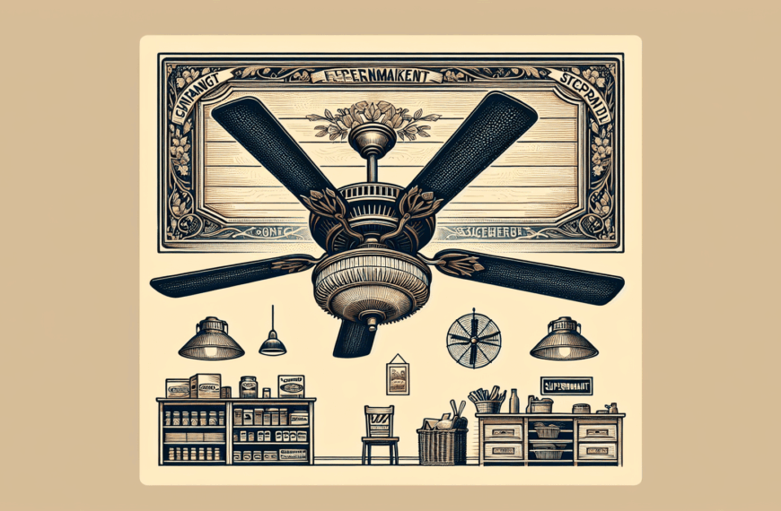 Lidl Revoluciona los Dormitorios con su Ventilador de Techo Vintage: Elegancia y Funcionalidad
