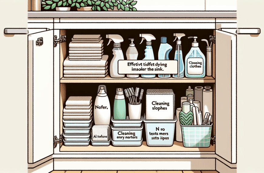 Marie Kondo Revela Sus Mejores Trucos para Transformar el Armario Bajo el Fregadero