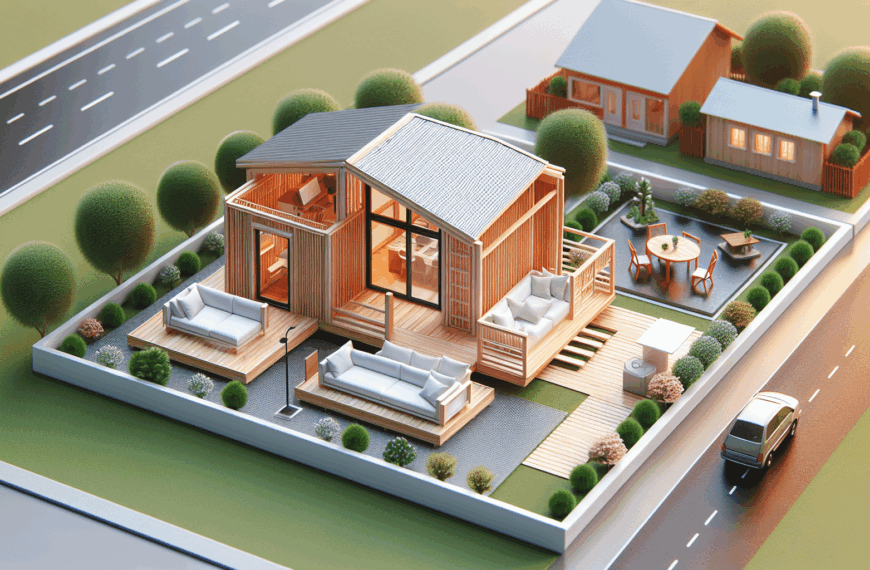 Confort Económico: Mini Casa Prefabricada por Solo 6000 Euros