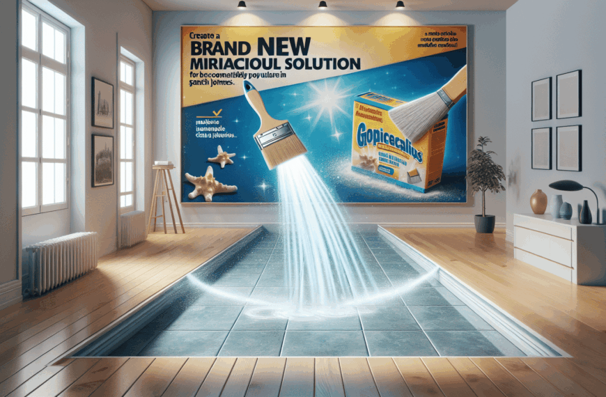 Revolucionario Producto para Limpiar Juntas Conquista los Hogares Españoles