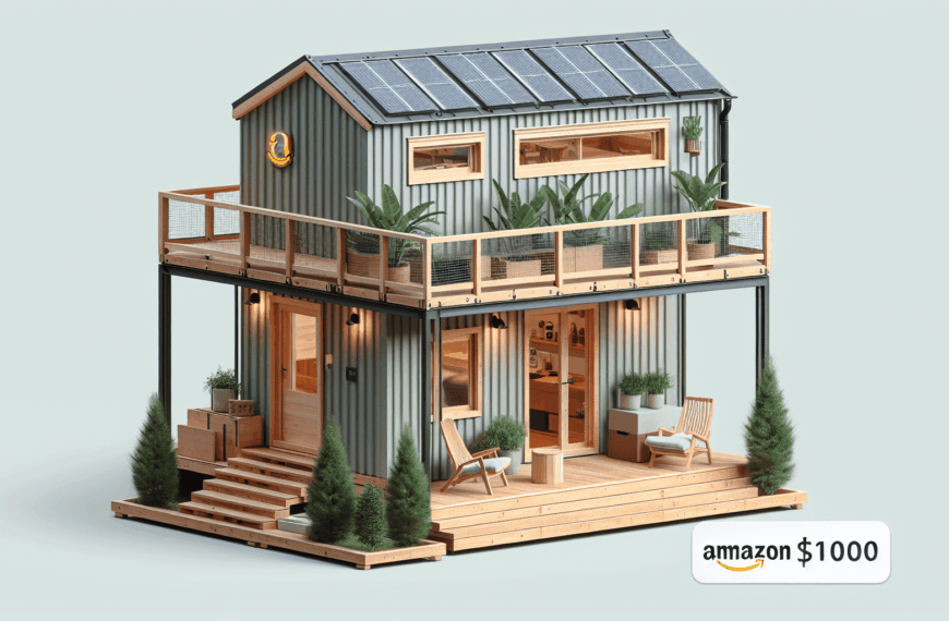 Vivienda Prefabricada de Amazon con Terraza y Personalización Total desde 15,000 Euros