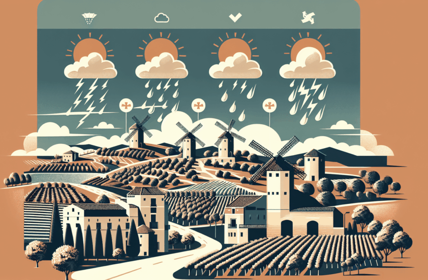 Previsión Meteorológica Para Este Domingo En Castilla-La Mancha: Posibilidad De Chubascos Y Tormentas Por La Tarde