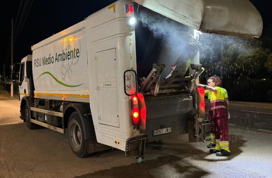El Consorcio RSU de Ciudad Real recupera el servicio de lavado de contenedores que no se realizaba correctamente en los últimos años