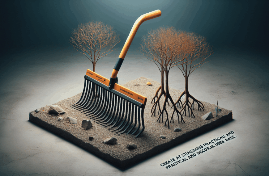 Innovadores Usos y Elegantes Decoraciones con un Rastrillo de Jardín