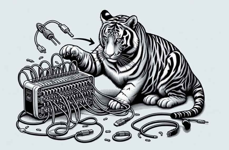 Revolución Sin Taladros: El Nuevo Gadget de Tiger Que Ordena y Oculta Cables Enredados