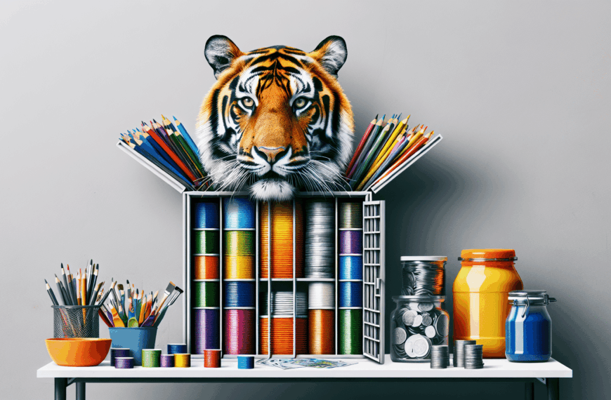 Tiger Innova con una Económica y Colorida Solución de Almacenamiento y Decoración por Solo Cinco Euros