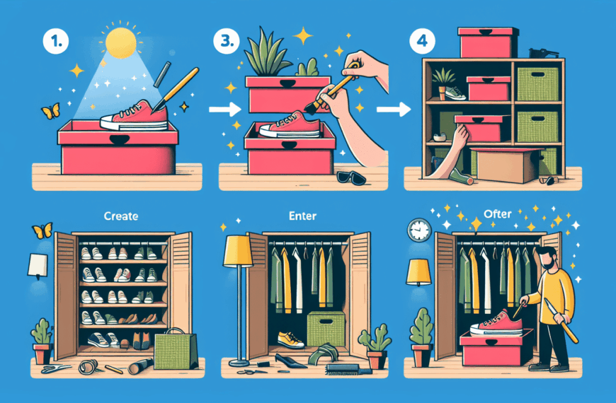 Renueva Tus Espacios: Ingeniosas Ideas de Almacenamiento con Cajas de Zapatos