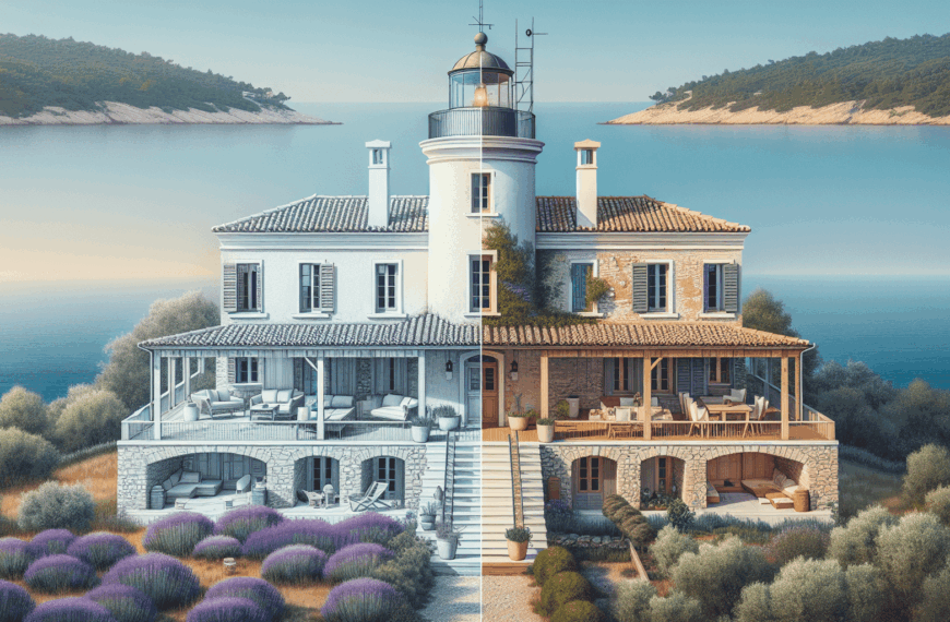 De Faro Centenario a Lujosa Residencia Mediterránea de Seis Dormitorios