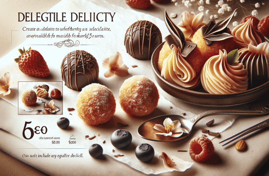 Delicadeza Elegante a Solo 5 Euros