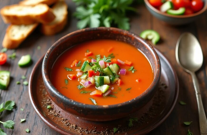 Auténtico Gazpacho Andaluz Casero: La Receta Tradicional
