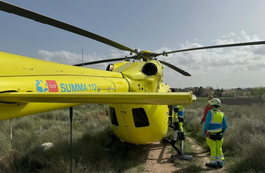 Ciclista Cuadragenario en Estado Crítico tras Accidente en Cercedilla