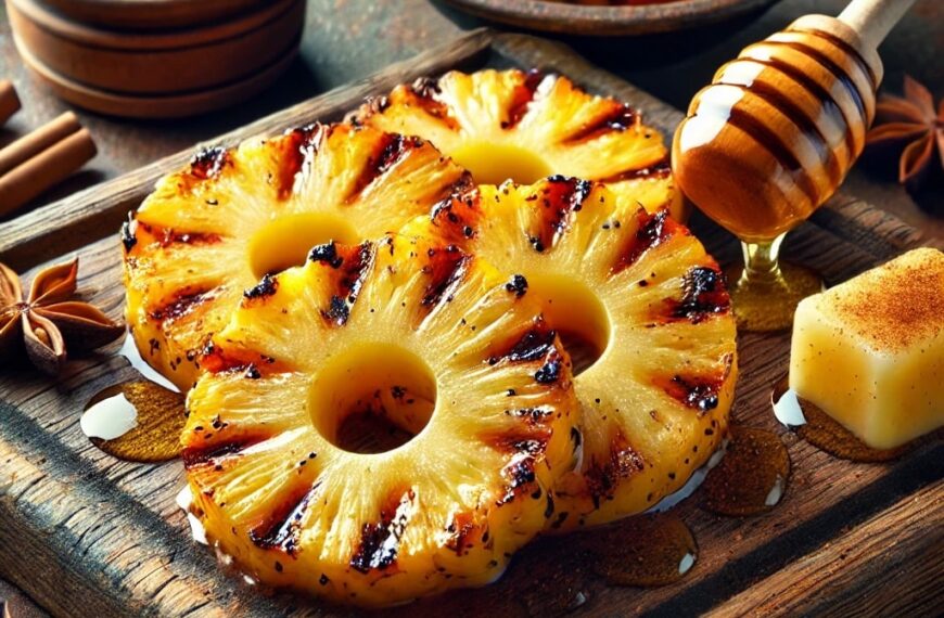 De Mercadona a la Cocina: Transforma tu Piña en un Delicioso Manjar con Miel y Canela