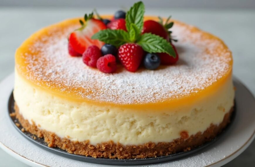 Clásica Tarta de Queso: Un Delicioso Postre Tradicional