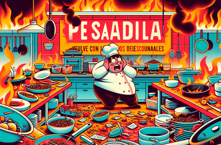 Pesadilla en la Cocina: el Regreso de Chicote y los Desafíos Colosales
