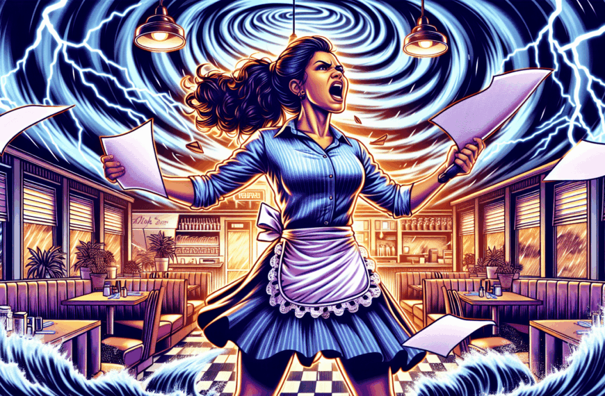 Inesperada confrontación en ‘Pesadilla en la Cocina’: Una camarera enfrenta la tormenta tras revelar secretos del restaurante