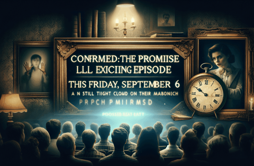 Confirmado: ‘La Promesa’ lanzará un emocionante episodio este viernes, 6 de septiembre