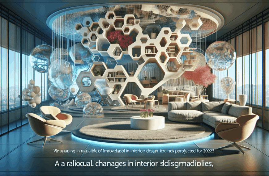 Revolución en el Diseño Interior: Tendencias Disruptivas para 2025