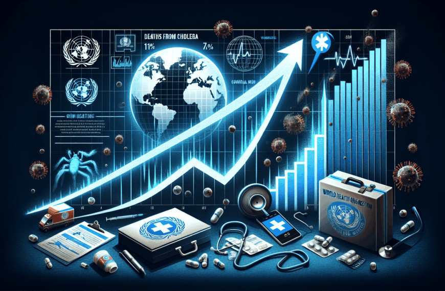 Incremento del 71% en Muertes por Cólera: La OMS Alerta Sobre una Crisis Sanitaria Global