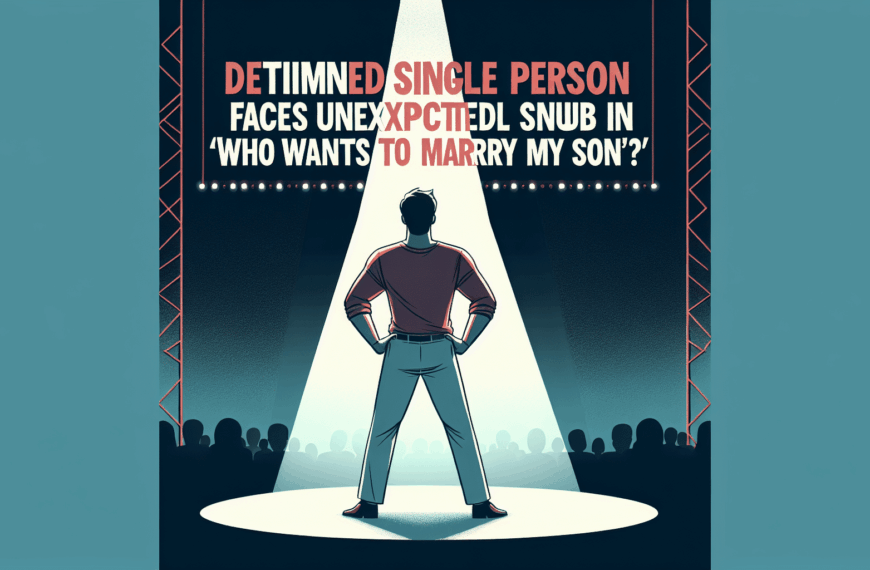 Soltera Decidida Confronta Desaire Sorpresivo en ‘¿Quién Quiere Casarse Con Mi Hijo?’