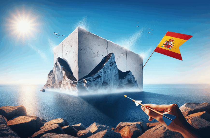 Gibraltar Exige a España la Devolución del Bloque de Hormigón Situado en la Sede de Vox