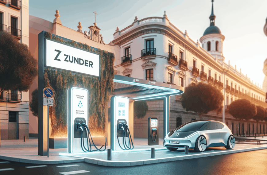 Zunder Reconocida como la Mejor Operadora de Carga de Vehículos Eléctricos en España