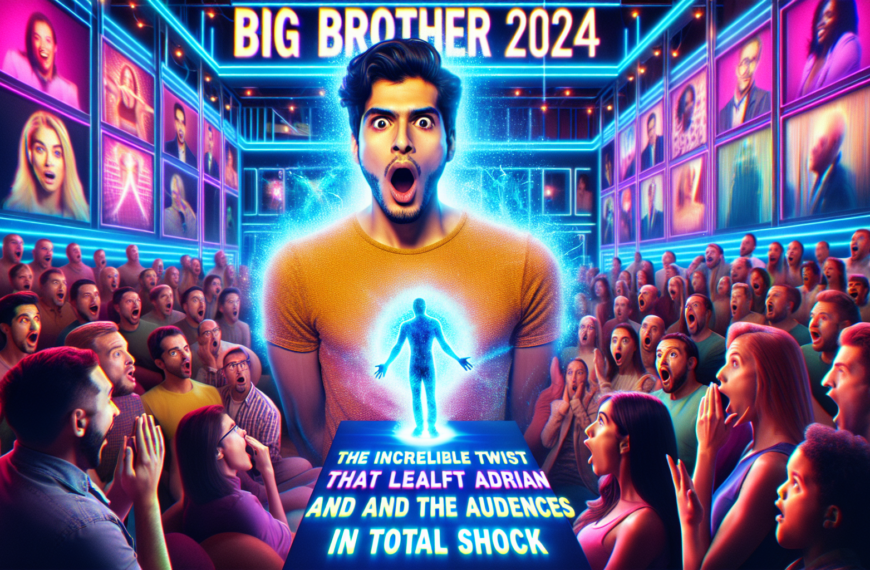 Gran Hermano 2024: El Increíble Giro que Dejó a Adrián y a los Espectadores en Shock Total