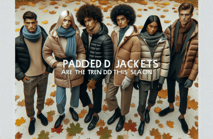 Las chaquetas acolchadas se imponen como tendencia esta temporada