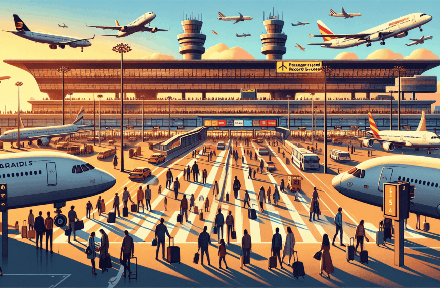 El Aeropuerto de Barcelona-El Prat Establece Récord de Pasajeros en Agosto