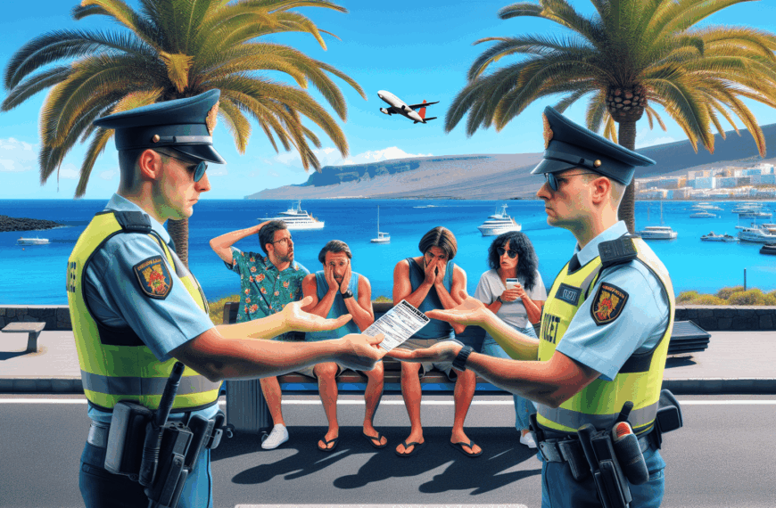 Captura de Agentes en Tenerife por Multas Ilegales a Visitantes