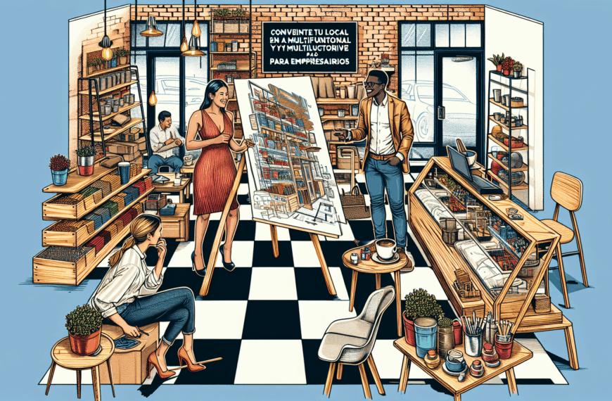 Convierte tu Local en un Espacio Multifuncional y Lucrativo: Manual Esencial para Empresarios