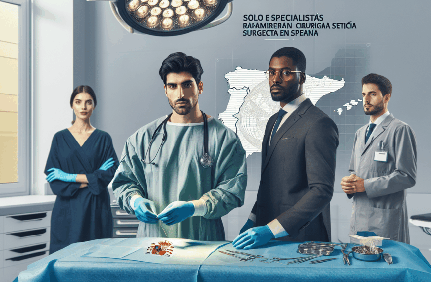 Especialistas Certificados Únicos Autorizados para Cirugías Estéticas en España