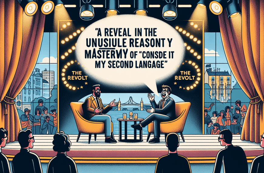 Broncano revela en ‘La Revuelta’ la insólita razón detrás de su fluidez en catalán: «Lo considero mi segundo idioma»