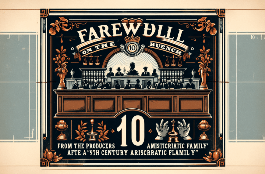 Despedida en el Banquillo: El Adiós de un Clásico Judicial de la Productora de ‘Los Bridgerton’ tras Diez Años en Netflix