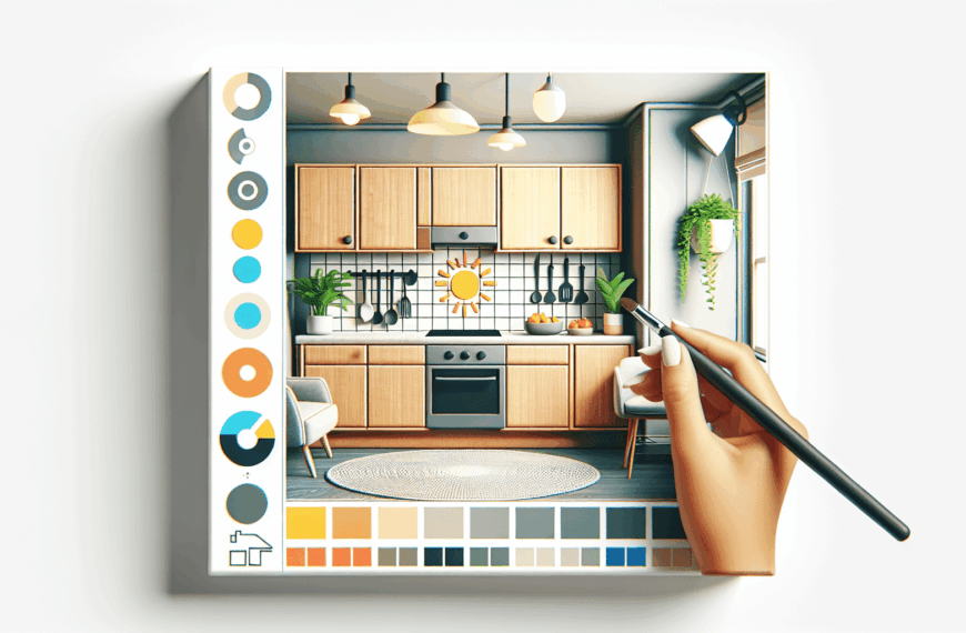 Solución De Diseño Asequible Para Cocinas Pequeñas