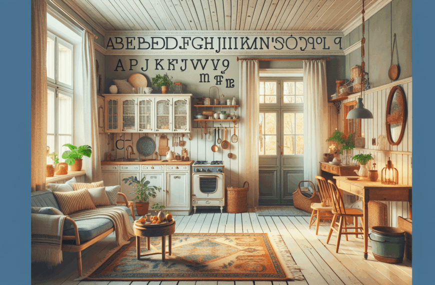 Encantador Apartamento Sueco de Estilo Vintage