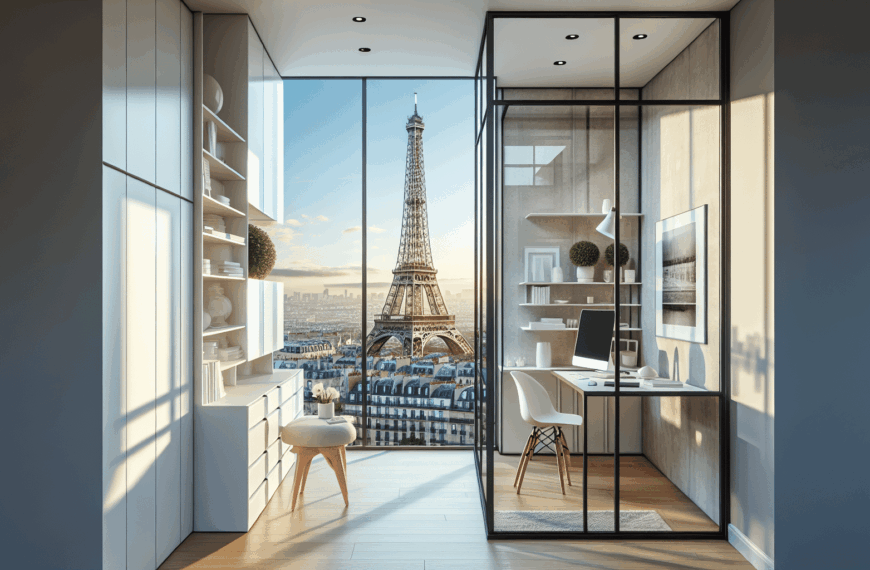 Apartamento Acogedor con Increíbles Vistas a la Torre Eiffel