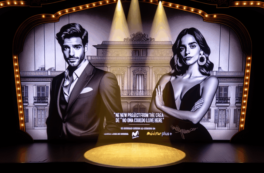 Carlos Areces y Adriana Torrebejano protagonizan el nuevo proyecto de los creadores de ‘Aquí no hay quien viva’ y ‘La que se avecina’ en Movistar Plus+