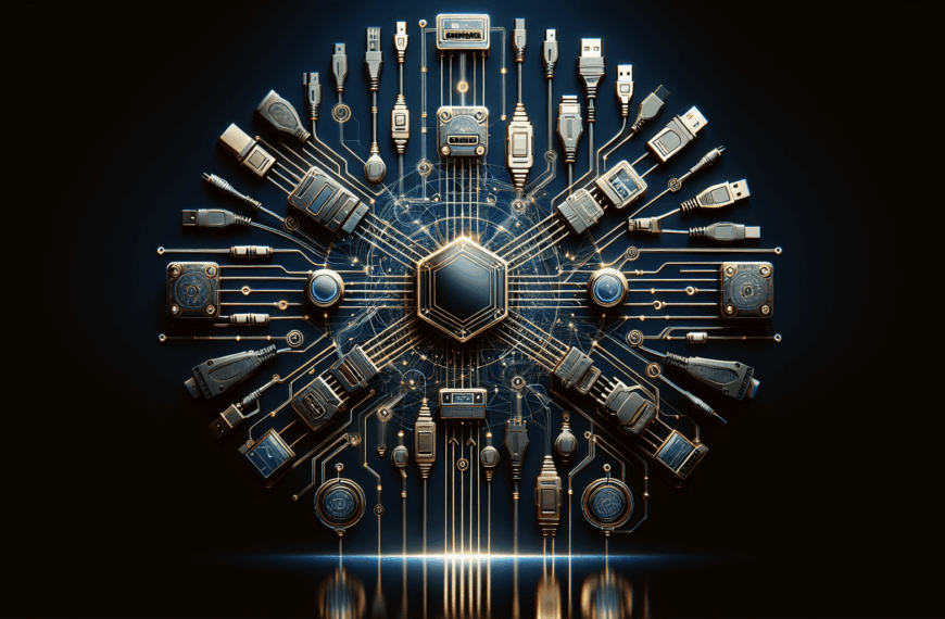 Hub de Conexión para Dispositivos con Estilo Sofisticado