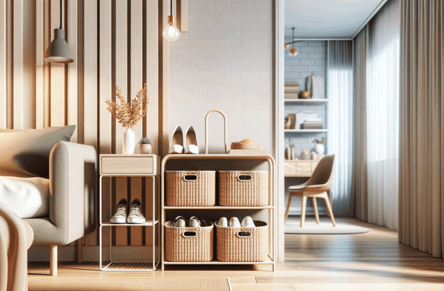 Organiza Tus Zapatos en Espacios Reducidos: La Innovadora Cesta de Zara Home